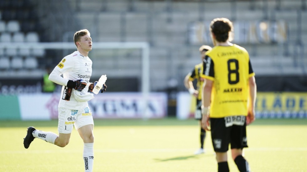 Elfsborgs målvakt Mathias Lønne Dyngeland. Arkivbild