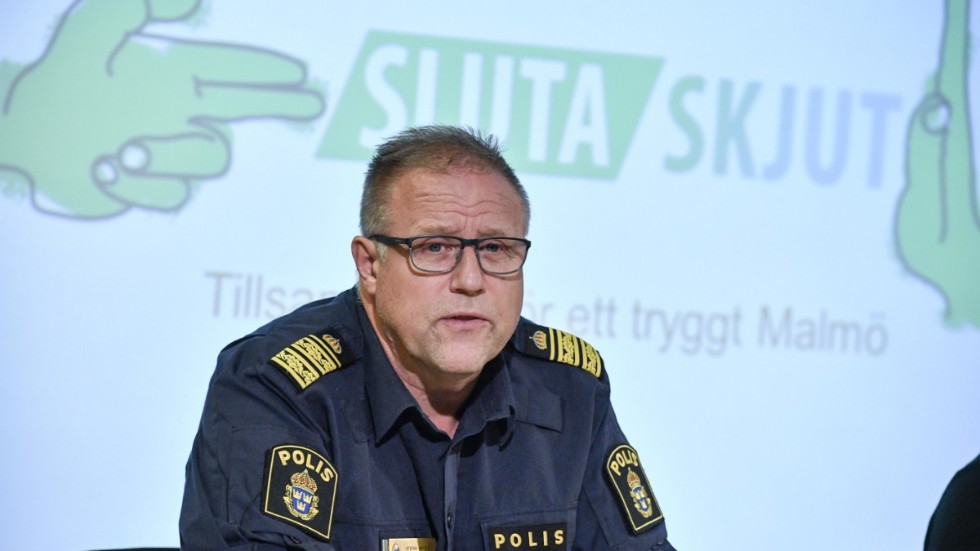 Stefan Sintéus, polismästare i Malmö. Arkivbild.