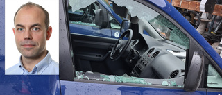 Inbrott på flera företag – 30-tal bilar vandaliserade: "Värsta jag varit med om"