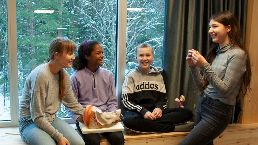 Eleverna på Margarethaskolan i samhället Walloxen i Knivsta uppskattar att de får gehör för sina tankar och idéer. 