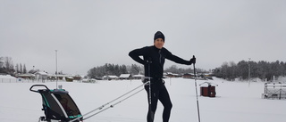Martin bytte barmark i Västervik mot skidspår i Gamleby