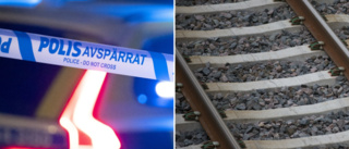 Mordutredning fick polisen att stoppa tågtrafiken