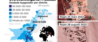 Pakistan översvämmat – skador för 100 miljarder
