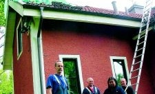 Östra Ryds 
hotade brandkår räddade huset