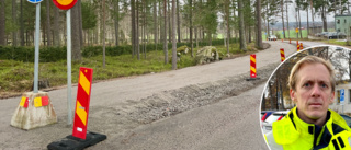 Parkeringsyta blev cykelbana intill Djulö backar: "Naturmark"