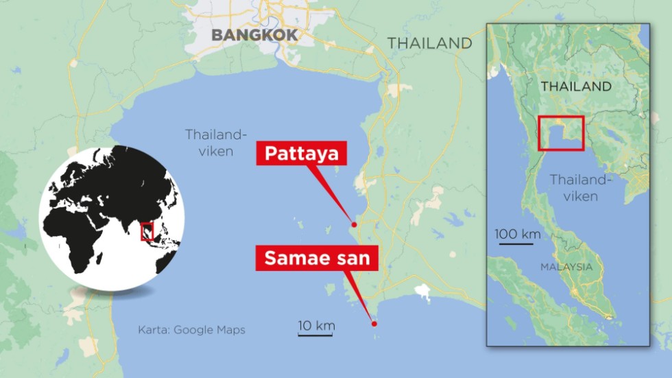 Förra året upptäcktes korallsjukdomen för första gången i thailändska vattnen, på östkusten i närheten av den populära turistorten Pattaya.