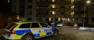 Explosion vid bostadshus i Stockholm