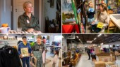 Butiken gör succé i kristider ✓Kö innan öppning ✓"Handlar mer och mer här" 