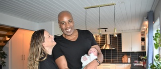 YouTuber "Big Steve", 54, found love in Skellefteå – now he has become a father: "I feel blessed" 