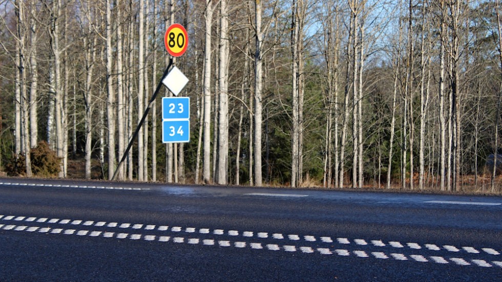 Vägbygget på riksväg 23/34 har pågått sedan 2021.