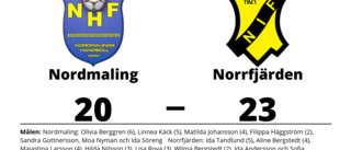 Norrfjärden vann mot Nordmaling på bortaplan
