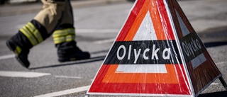 Trafikolycka i Heby – påkörning bakifrån