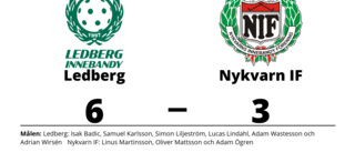 Äntligen seger för Ledberg mot Nykvarn IF