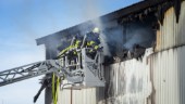 Väggbrand i övergiven industrilokal: "Kan vara anlagd"