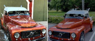 60 år gamla Volvon fick nytt liv som EPA – bröderna André och Arvid har helrenoverat den
