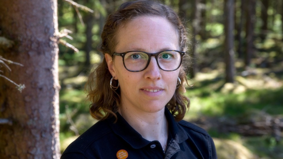 Kerstin Ström, projektledare för Stoppa borrarna på Skogsstyrelsen.