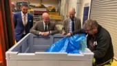 Dubbelt ministerbesök i Nyköping – vattenläckor på dagordningen