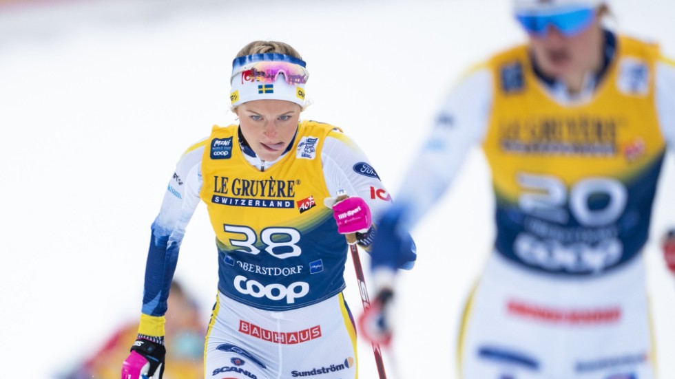 Frida Karlsson under Tour de Ski.