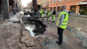 Uppgrävda Uppsala blir aldrig färdigbyggt – och låter sig berusas av hur fint det blir i framtiden
