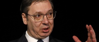 Serbiens president kritiserar arresteringsorder