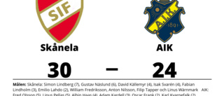 Skånela vann mot AIK på hemmaplan