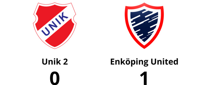 Enköping United vann uddamålsseger mot Unik 2