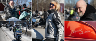 BILDEXTRA: Majrundan lockade hundratals motorcyklister