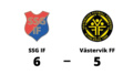 Västervik FF föll med 5-6 mot SSG IF