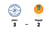 Carl Ingårda gjorde två mål när Jäder vann