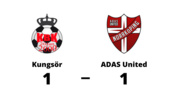 ADAS United spelade lika borta mot Kungsör