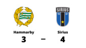 4-3 för Sirius mot Hammarby
