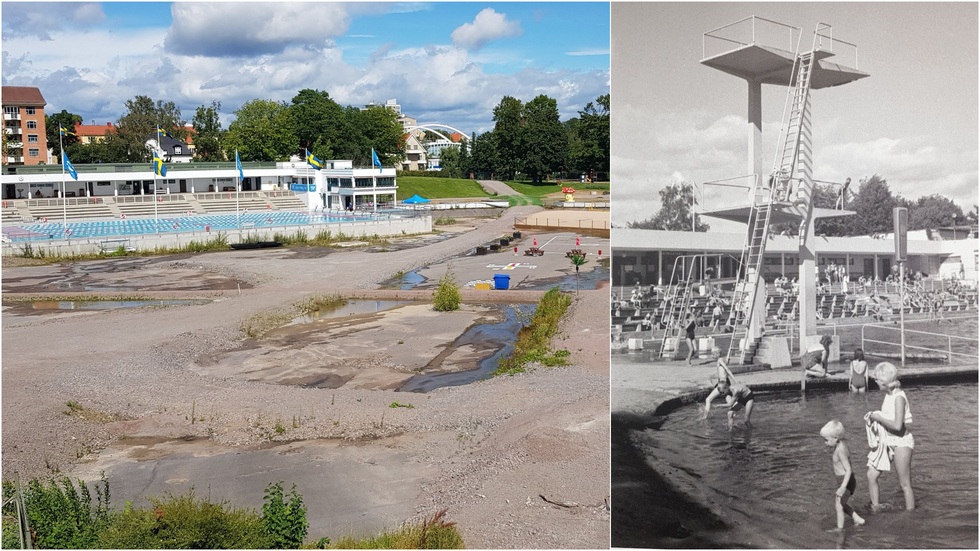 Gamla fina utomhusbadet – som försvann, skriver två Linköpingsbor.