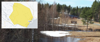 SMHI varnar för höga flöden i delar av Norrbotten
