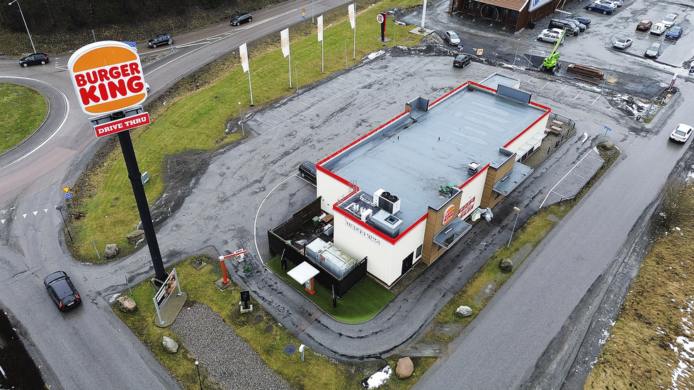 Burger king i Eskilstuna drabbades av en brand i februari.
