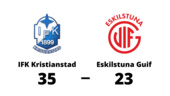 Eskilstuna Guif utklassat av IFK Kristianstad borta - med 23-35