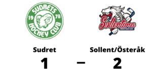 Förlust mot Sollent/Österåk för Sudret