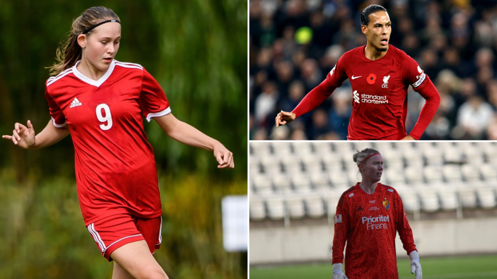 Agnes Karlsson gjorde mål på Hedvig Lindahl i förra veckan och ska snart åka till Liverpool och se Virgil van Dijk spela.