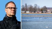 Olof gläds – åt översvämningarna: "Skulle vara jättebra"