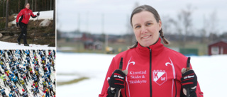 Rebecca, 44, på plats i Sälen – för att förverkliga sin dröm
