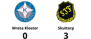 Wreta Kloster föll mot Skultorp med 0-3