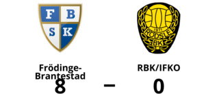Storseger för Frödinge-Brantestad hemma mot RBK/IFKO
