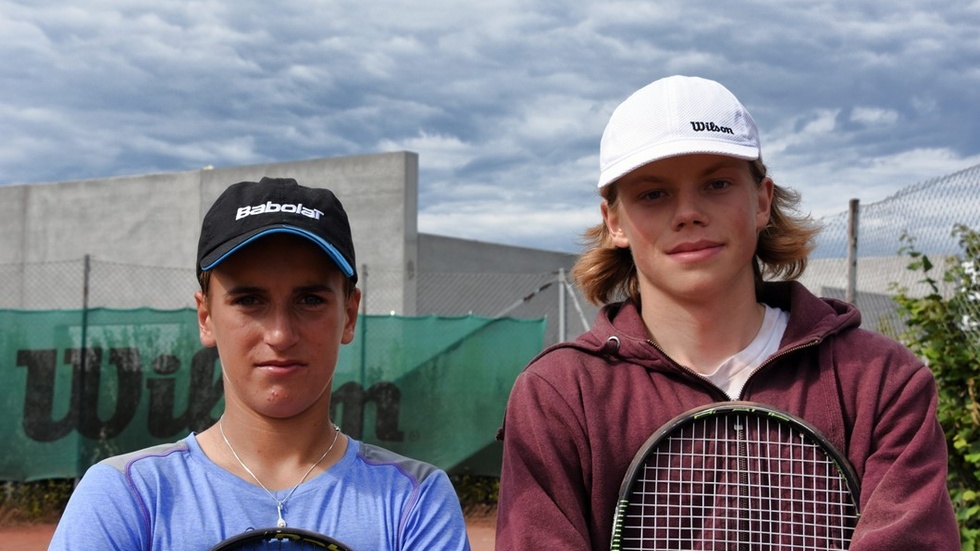 Gustaf Ström och Erik Helmersson spelade P18-finalen.