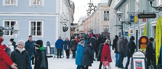 Populär julmarknad i Eksjö