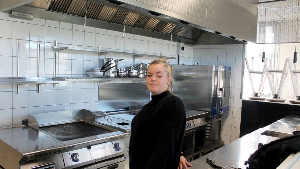 Emma Ericsson, driftchef på Ryds herrgård, ser fram mot att kunna öppna café- och lunchservering i Vallastaden