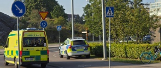 En person till sjukhus efter att cyklist blivit påkörd