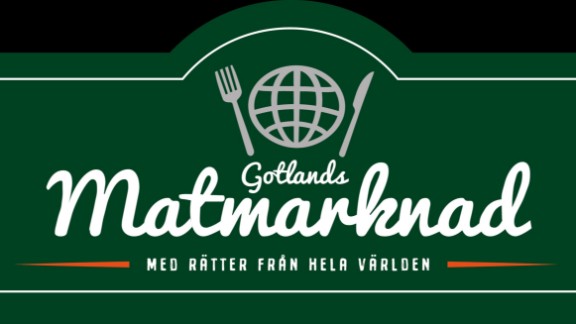 Matmarknaden - med mat och människor från hela världen.