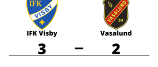 IFK Visby vann hemma mot Vasalund
