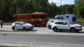 Olycka på Linköpingsvägen - två fordon