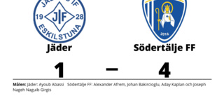 Södertälje FF vann mot Jäder - trots underläge i halvtid