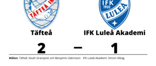 Simon Albag enda målskytt när IFK Luleå Akademi föll